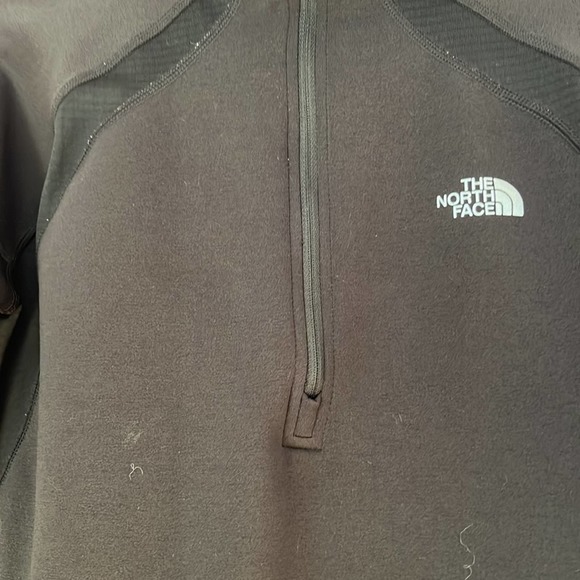 The North Face 1/4 Zip Flight Series Black Pullover Jacket Size Medium - Picture 3 of 7